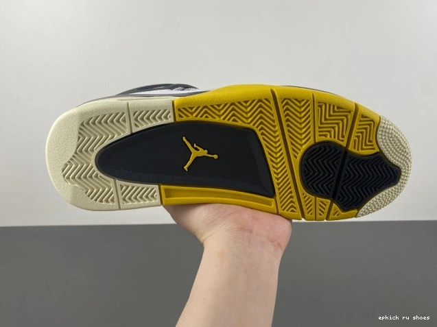 Cheap WNNS AQ9129-101 4 Jordan Air Sulfur Vivid 0708
